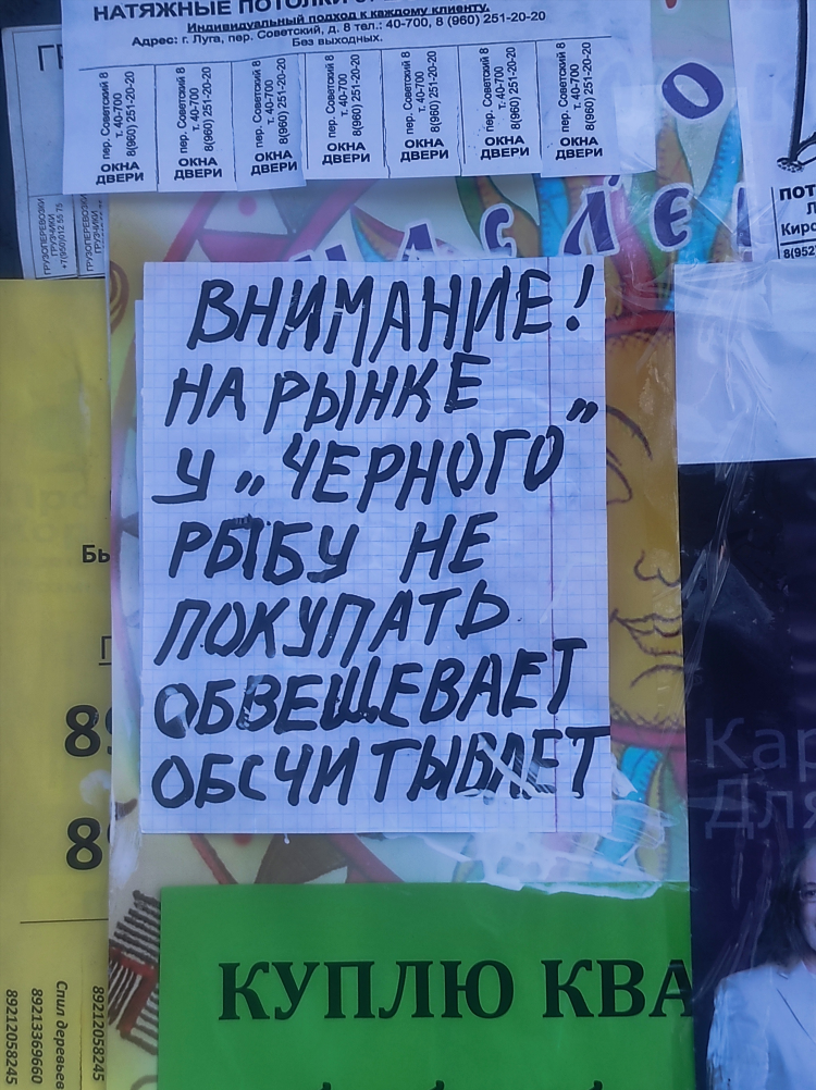 Доска объявлений сясьстрой