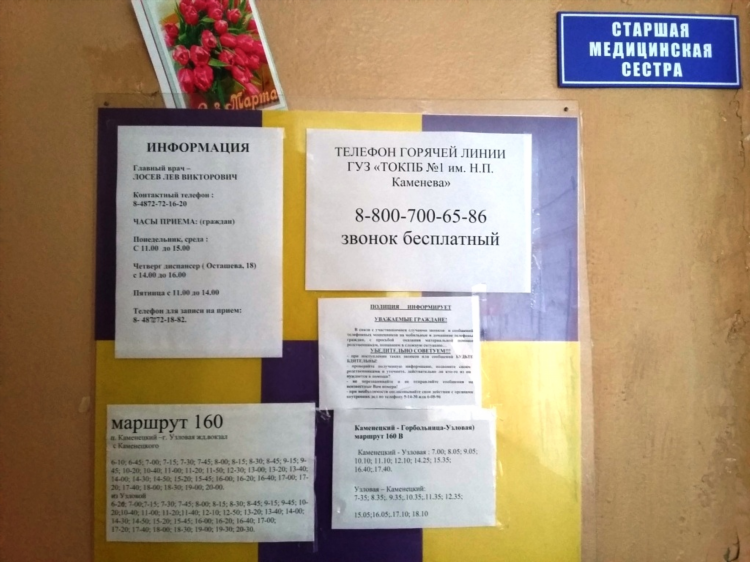 Доска объявлений узловая