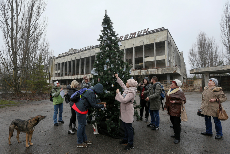 Объявление об эвакуации припяти