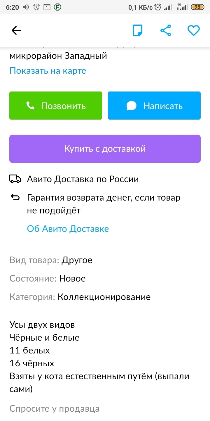 Объявление в ворде