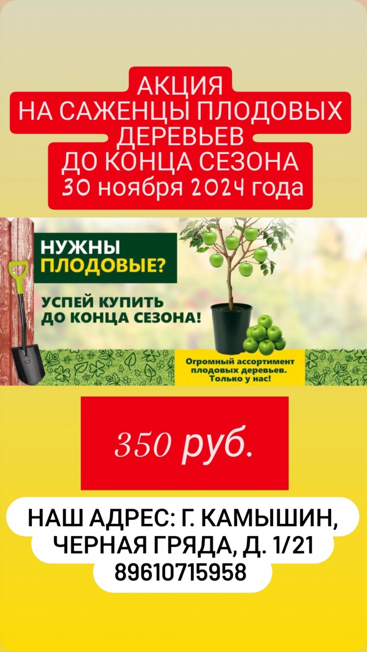 Объявления о покупке растений